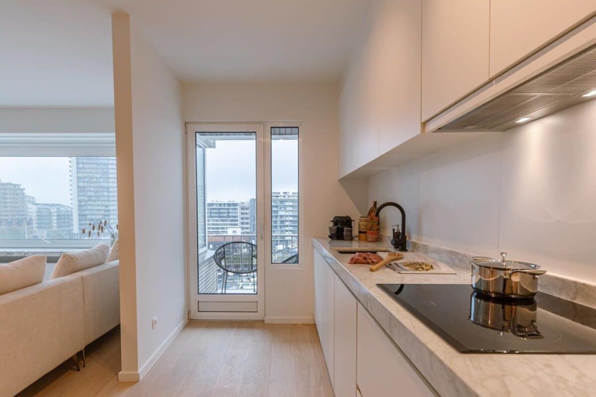 Huswell - Luminous Family Apartment With Magnificent View Ostend Exterior photo